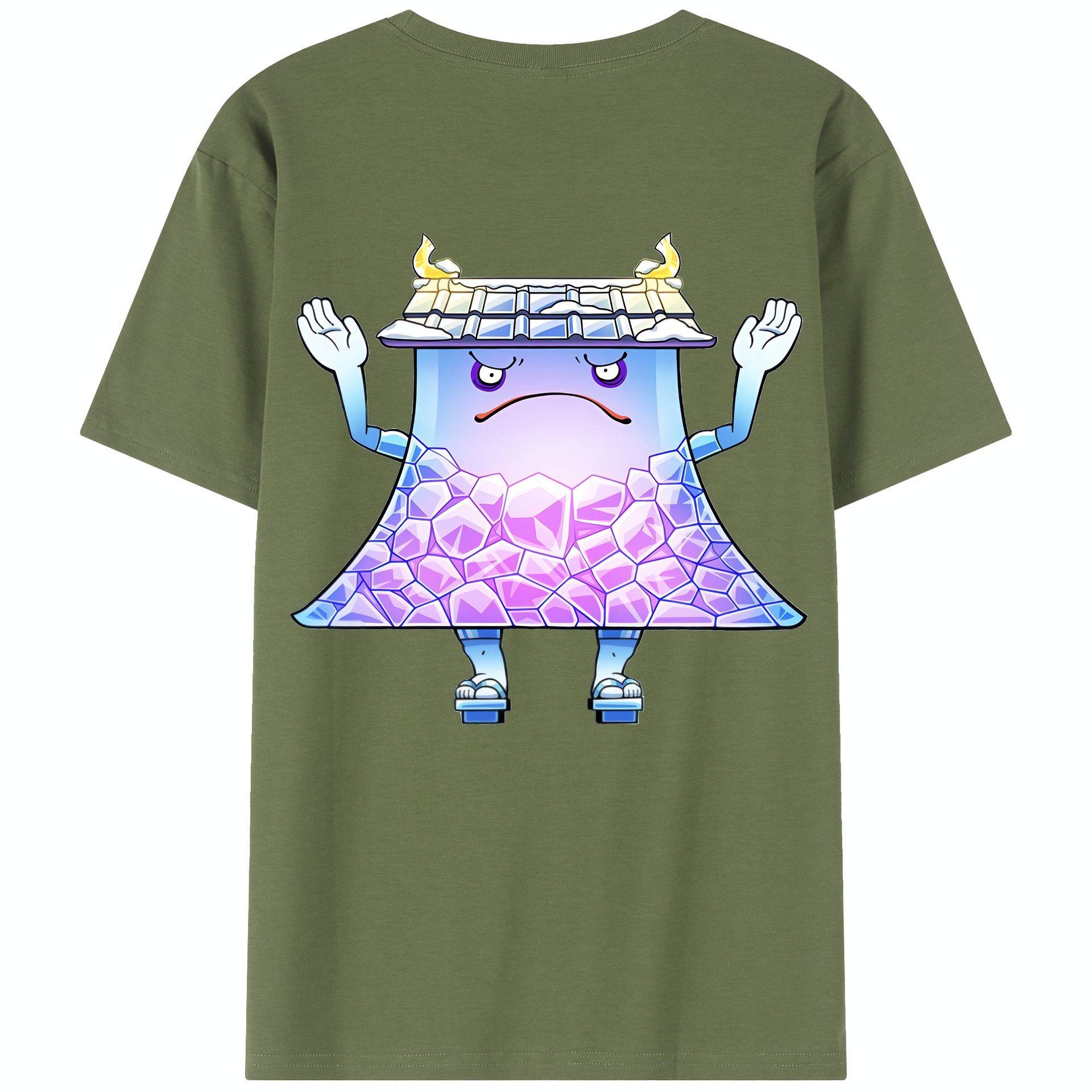 （画像用） 妖怪ウォッチ Yo-kai Watch 綿100％半袖Tシャツ（背面プリント）